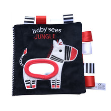 Load image into Gallery viewer, Baby Soft Cloth Sensory Book - Multiple Designs - 0 to 12 Months
