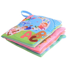 Load image into Gallery viewer, Baby Soft Cloth Sensory Book - Multiple Designs - 0 to 12 Months
