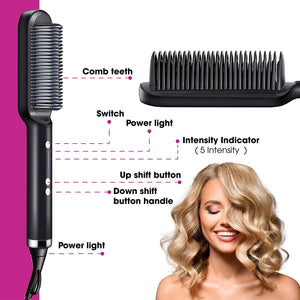 Hair Straightener Brush