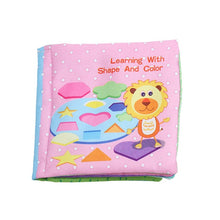 Load image into Gallery viewer, Baby Soft Cloth Sensory Book - Multiple Designs - 0 to 12 Months
