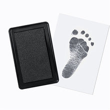 Load image into Gallery viewer, Newborn Handprint Footprint Pad Safe Clean Non-Toxic Clean Touch Ink Pad Photo Easy Operate Kids Hand Foot Print souvenir
