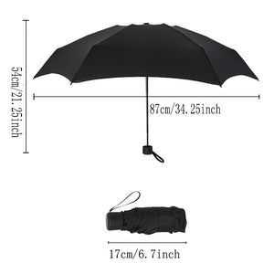 180g Small Fashion Folding Umbrella Rain Women Gift Men Mini Pocket Parasol Girls Anti-UV Waterproof Portable Travel UMBRELLAS