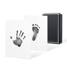 Load image into Gallery viewer, Newborn Handprint Footprint Pad Safe Clean Non-Toxic Clean Touch Ink Pad Photo Easy Operate Kids Hand Foot Print souvenir
