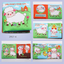 Load image into Gallery viewer, Baby Soft Cloth Sensory Book - Multiple Designs - 0 to 12 Months
