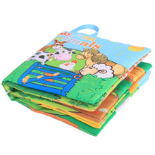 Load image into Gallery viewer, Baby Soft Cloth Sensory Book - Multiple Designs - 0 to 12 Months
