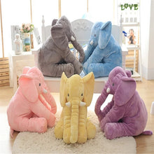 Load image into Gallery viewer, 40/60cm Fashion Baby Animal Plush Elephant Doll Stuffed Elephant Plush Soft Pillow Kid Toy Children Room Bed Decoration Toy Gift
