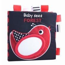 Load image into Gallery viewer, Baby Soft Cloth Sensory Book - Multiple Designs - 0 to 12 Months
