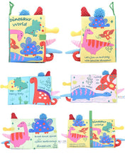 Load image into Gallery viewer, Baby Soft Cloth Sensory Book - Multiple Designs - 0 to 12 Months
