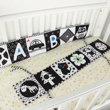 Load image into Gallery viewer, Baby Cot / Crib Bumper Set - Sensory Touch - Various Designs
