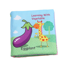 Load image into Gallery viewer, Baby Soft Cloth Sensory Book - Multiple Designs - 0 to 12 Months
