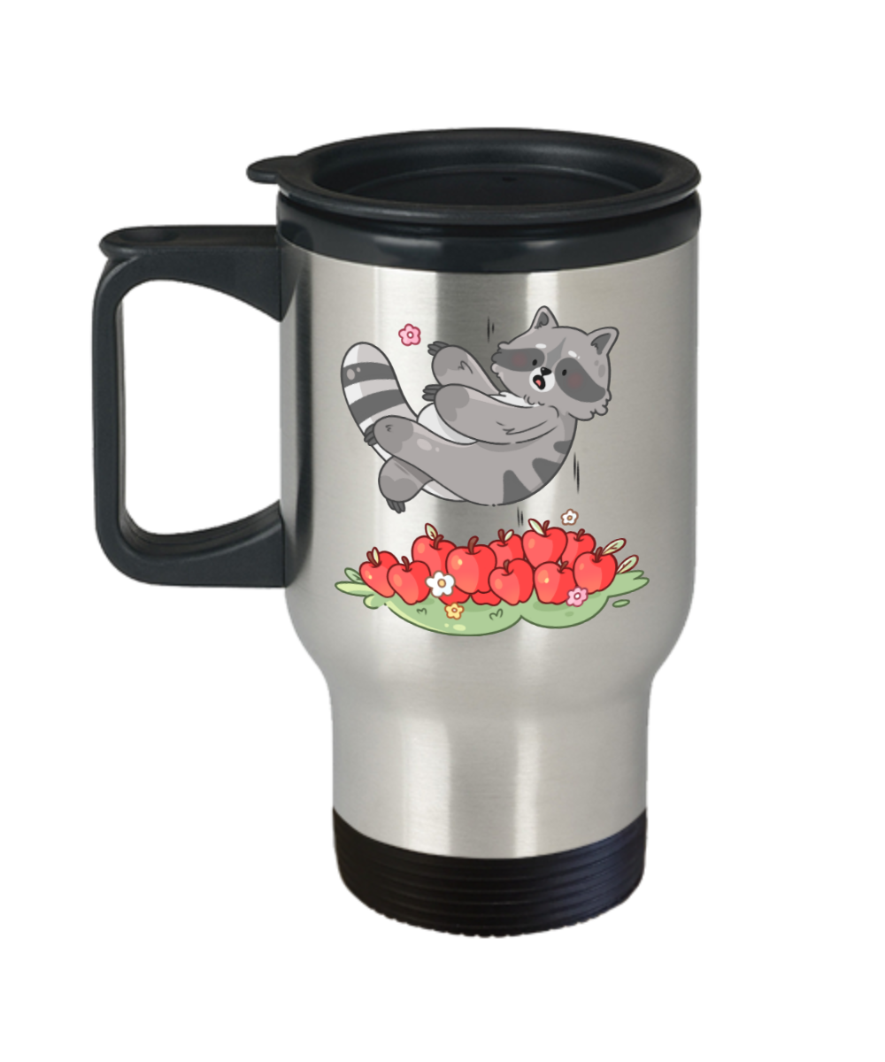 French Idiom Travel Mug - Tomber dans les pommes - fainting